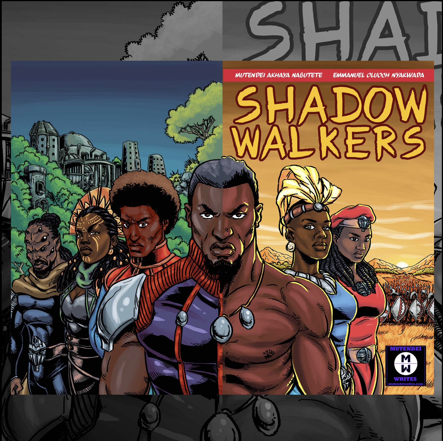 Shadow Walkers Comic -Issue 1 by Mutendei Writes
