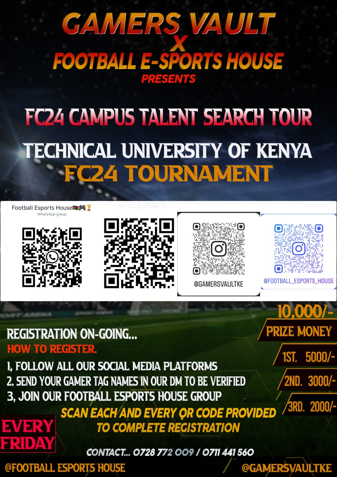 FC24 Campus Search Tour - TUK poster